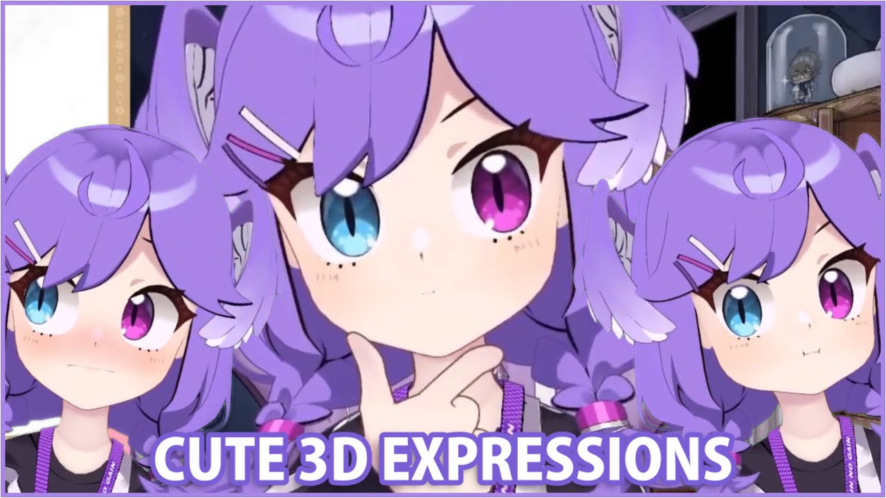 Selen's cute 3D model face tracking and expressions 【NIJISANJI EN clips】
