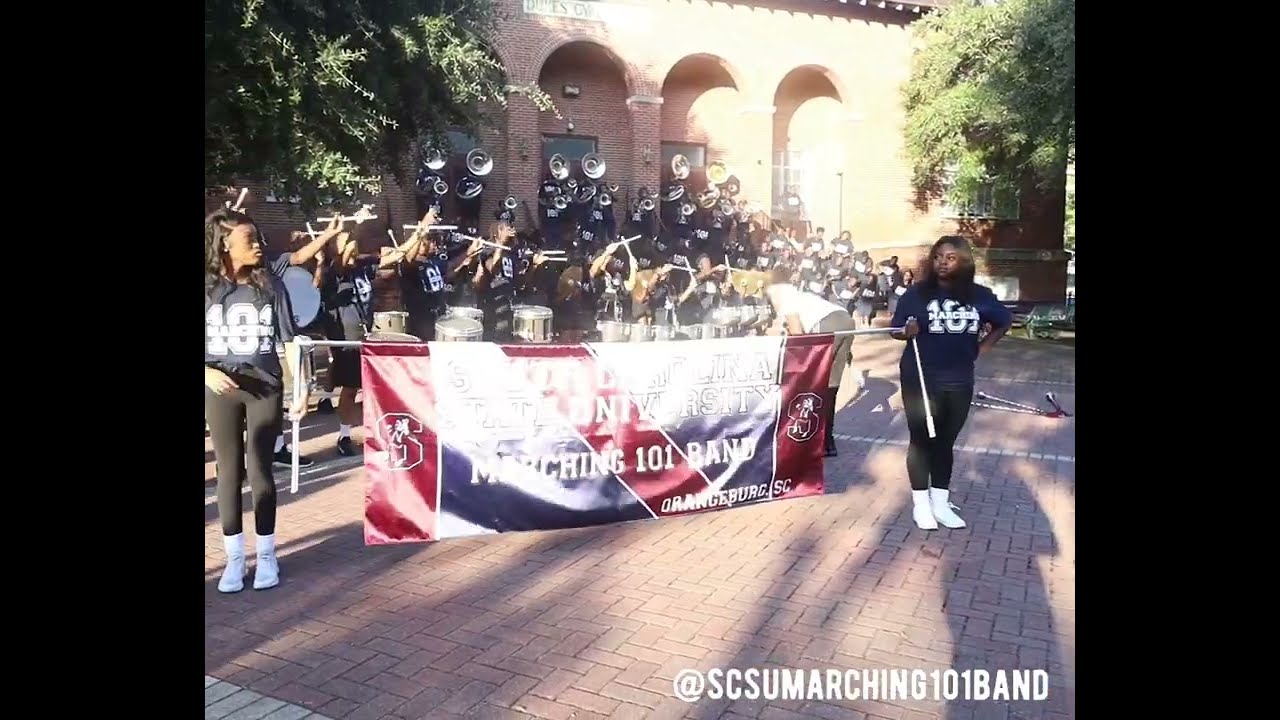 SCSU Marching 101 Pass the Peas 2022 YouTube