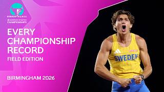 Tous les RECORDS DES CHAMPIONNATS - Édition concours | Championnats d'Europe d'athlétisme | Birmi...