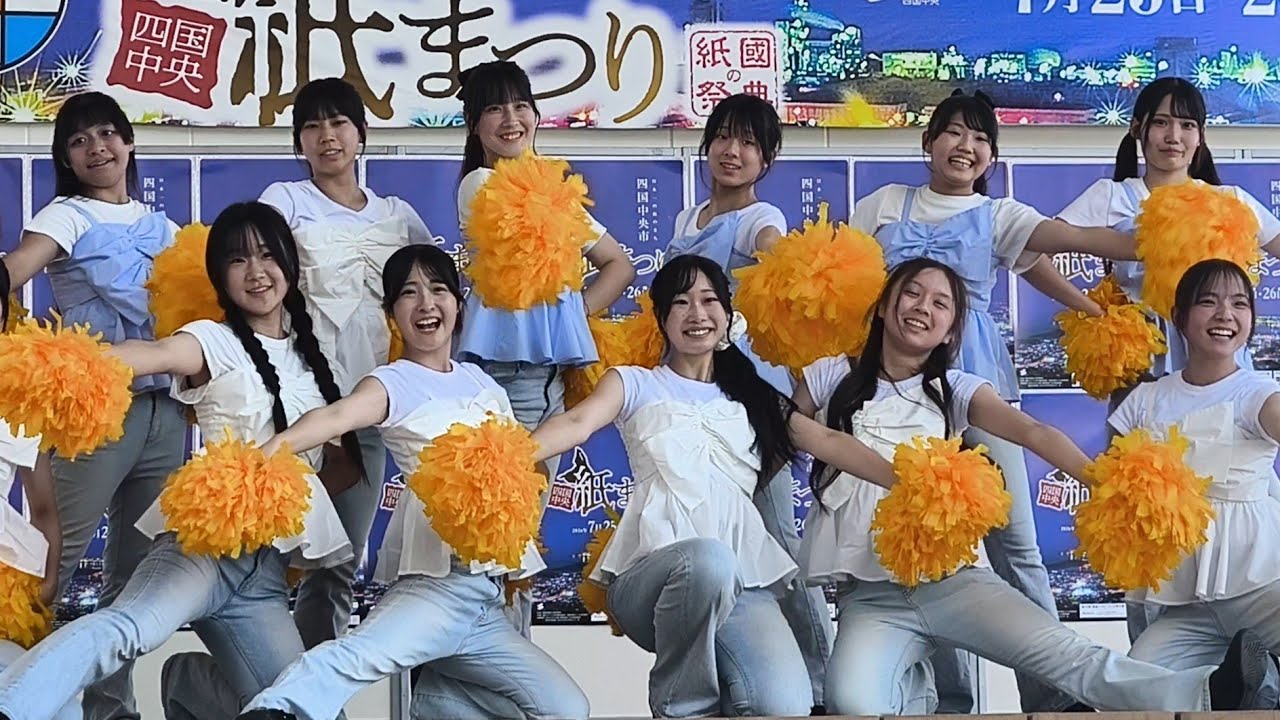 チアリーディング】【バトントワリング】愛媛県立川之江高等学校バトン