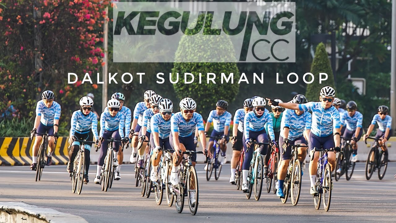 Gowes Dalkot  Sudirman with New Jersey KCC Roadbike