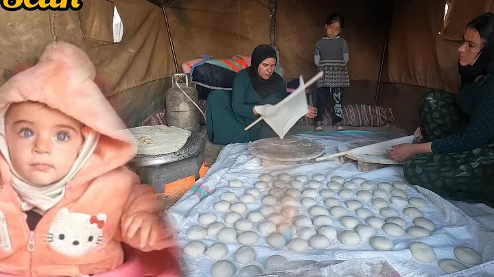 The hard life of Celine and Parwaneh: baking local bread (tiri) with the cooperation of two families - DayDayNews