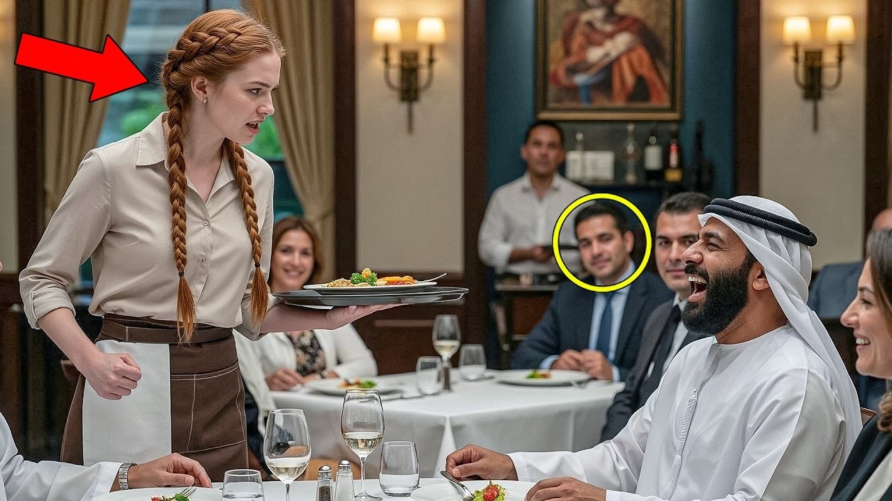 ¡Mi madre no habla inglés! Se burló un magnate árabe — La camarera respondió con su dialecto beduino