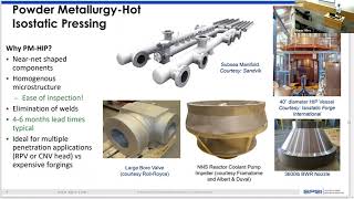 NE Seminar 9/23/2021 - Advanced Manufacturing Technologies for SMRs and ARs
