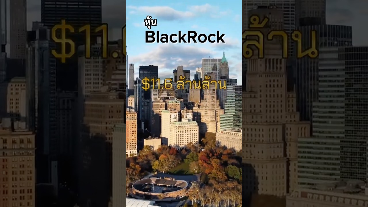 หุ้นรอบโลก | BlackRock ผู้ดูแลเงินโลก #BLK #หุ้นอเมริกา #หุ้นต่างประเทศ #ETF #TheMoneyWealth
