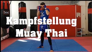 Kampfstand, Rhythmus und Fußarbeit für Thaiboxen