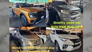 April 08 2026 VLOG🙂Quality used car,SUV,VAN,Pick-up🙂Meron tayo jetour T2 plug in hybrid🙂
