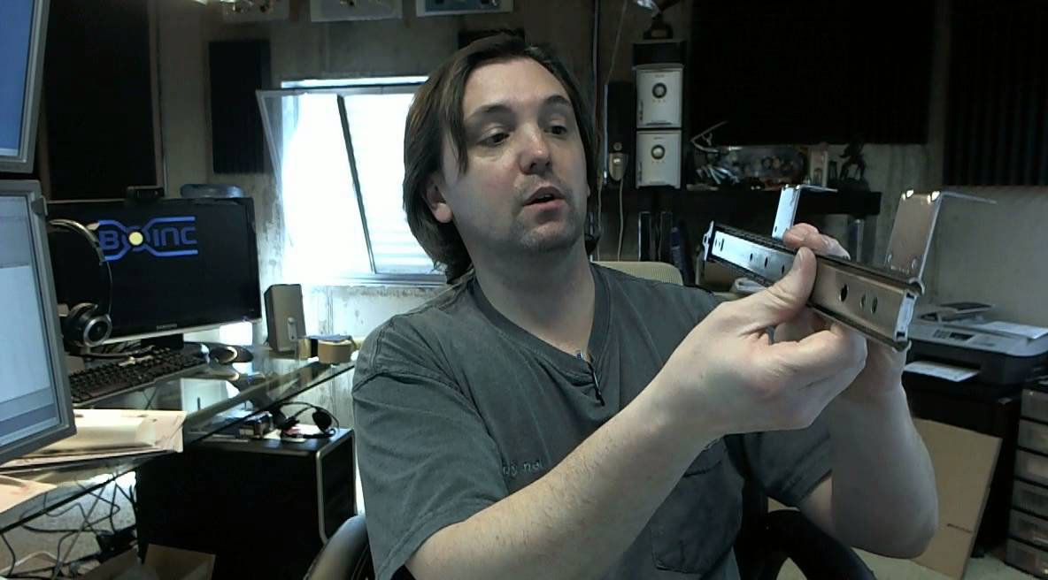 Knape & Vogt 8100P 3/4 Extension Keyboard Slide YouTube