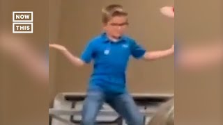 Dancing Kid Steals the Show at School Recital