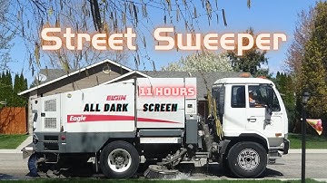 Sounds for Sleeping ⨀ Street Sweeper ⨀ 11 Hours ⨀ All Dark Screen ⨀ Mechanical Ambiance