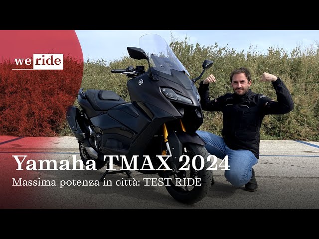 Yamaha TMAX Tech Max 2024 | 💪🏻 Massima potenza in città TEST RIDE