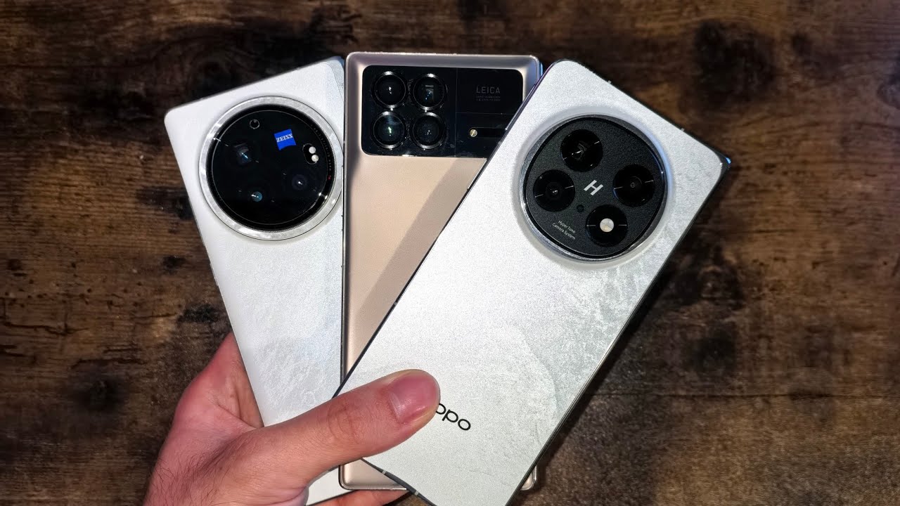 Vivo X Fold 3 Pro VS Oppo Find N5 VS Xiaomi Mix Fold 3! - Which Fold is for YOU?! [DE]