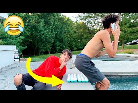 Funny PRANKS on TWIN BROTHER for 24 HOURS!