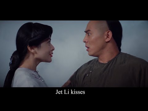 Jet Li kisses / Once Upon a time in China 3 (1992)