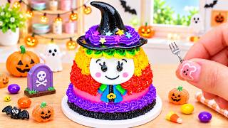 1000+ Yummy Halloween Cake Decorating | Cute Witch Cake Design by Daisy Mini Cakes