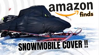 Snowmobile Cover Waterproof Black extra Large Fits several snowmobile makes and models