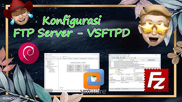 Cara Mengkonfigurasi FTP Server - Vsftpd dengan client windows7&Filezilla virtual VMWARE