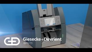 Discover the BPS C1 banknote processing system from G+D Currency Technology.