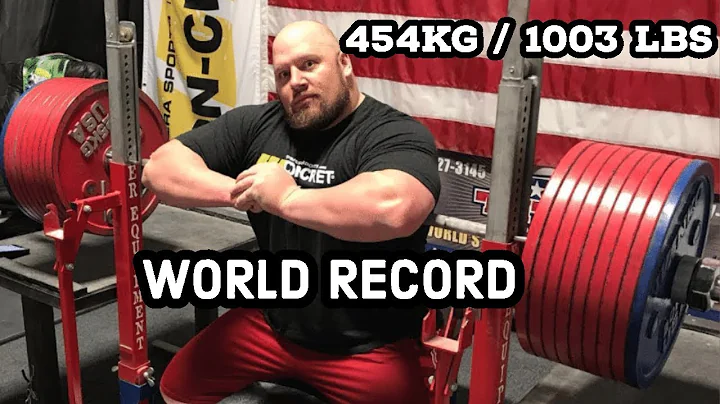 Bench Press World Record (454kg / 1003lbs) set by ...