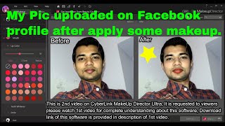 CyberLink MakeUp Director Ultra | One Touch Makeup Software | 2ND Video screenshot 5