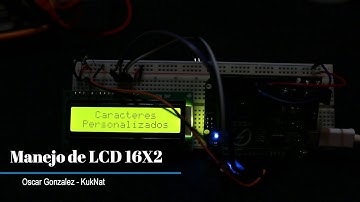 !Aprende a usar una LCD y a personalizar caracteres!