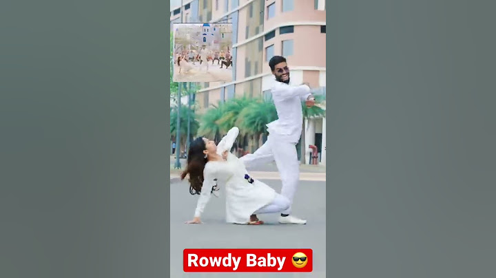 Rowdy baby 😎 #rowdybaby #dance #shorts #dhanush #saipallavi #reels