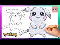 How To Draw Peakychu - Pokemon Pokopia | Easy Drawing Tutorial