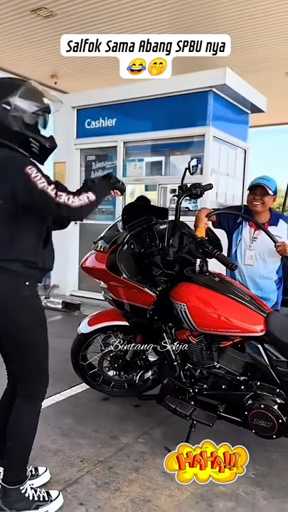 Pegawai SPBU gokil🤣