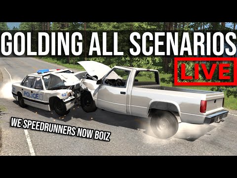 How Long Does It Take To Gold Every BeamNG Scenario? - How Long Does It Take To Gold Every BeamNG Scenario?