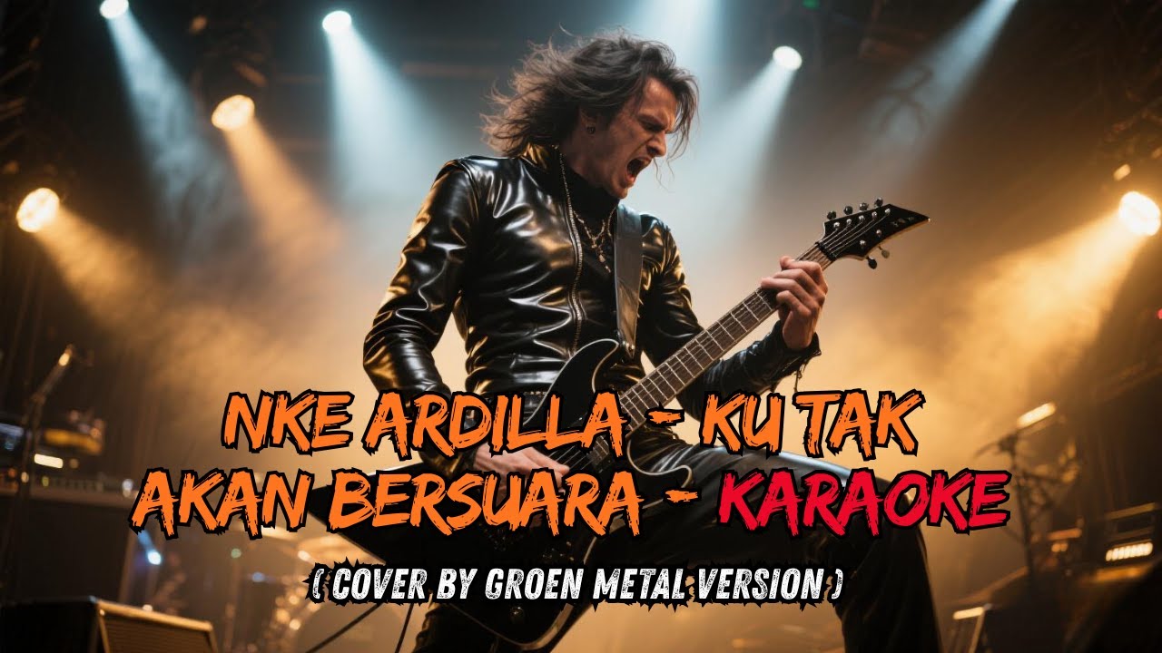 Nike Ardilla - Ku tak akan bersuara ( Cover by Groen Metal karaoke version )