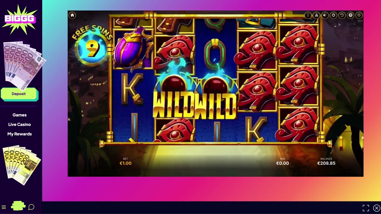 🏺 Golden Wheels of Egypt – Spin for Pharaoh’s Fortune at BIGGG Casino! 🏺