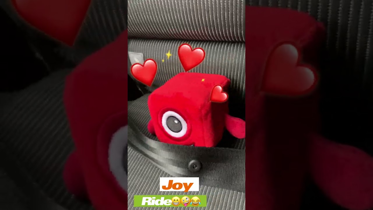 NUMBERBLOCKS 1 PLUSHY TOY JOY RIDE 