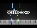 Daniel Mp3 Childhood Piano Cover 