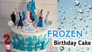 Cara Membuat Kue Ultah Tema Frozen