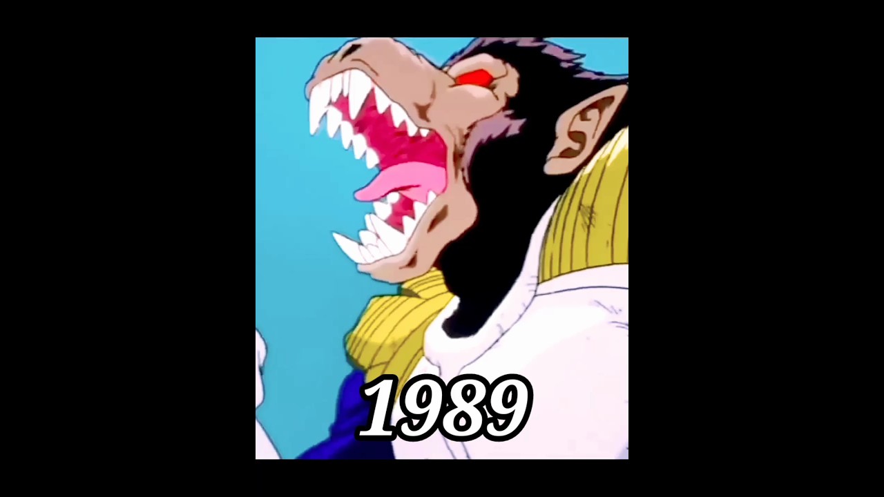 Evolution of Ozaru Vegeta 