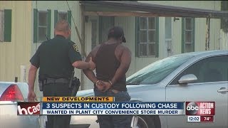 Suspected killer arrested after manhunt in Plant City