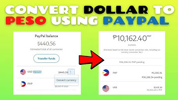 How to CONVERT DOLLAR to PESO in PAYPAL | 1 MINUTE TUTORIAL