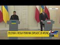 Prezydent Ukrainy w Polsce. Zełenski o "nowym rozdziale", Nawrocki o "dobrej informacji dla Polski"