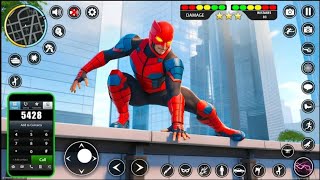 Rope Spiderman Hero Grand Crime Fighting Action Game - Android Gameplay screenshot 5