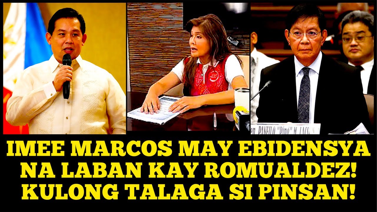 Kent Garcia is live! Hala! Imee Marcos hawak na ang EBIDENSYA laban kay ROMUALDEZ! Yari! Kulong na!
