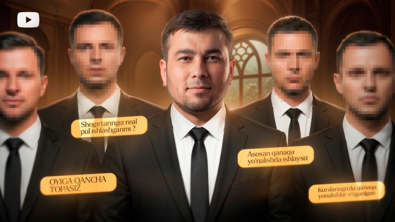 YouTubedan Pul Ishlash bo'yicha Ofalyn uchrashuv o'quvchilar bilan savol-javob