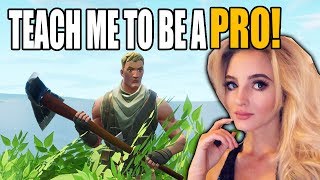 So I hired a 13 year old to be my Fortnite Coach.. *Pretending to be a NOOB*