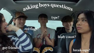 Asking High School Boys Questions Girls Are Too Afraid to Ask (PART 2)