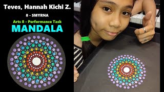 MANDALA - Arts 8 Performance Task