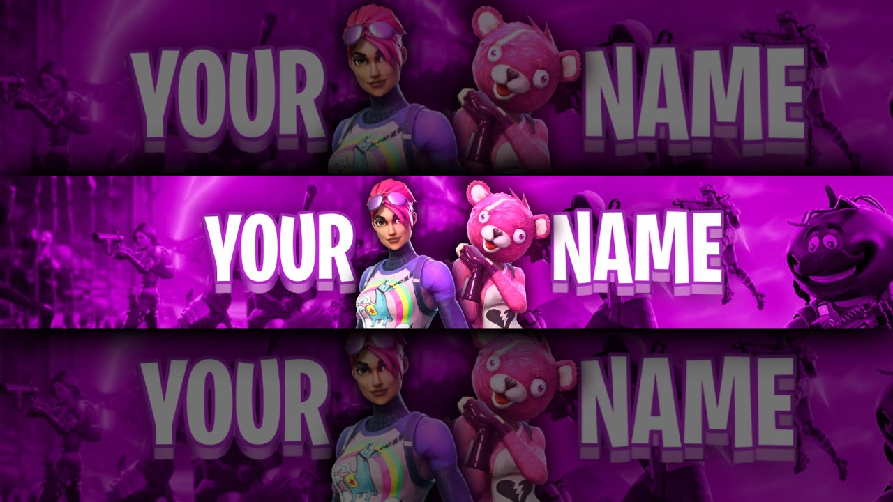 how to make a fortnite banner On Android
