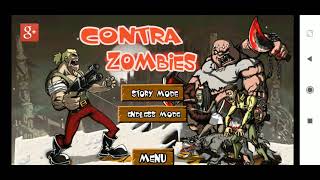 CONTRA VS ZOMBIES (ANDROID,FANGAME) GAMEPLAY