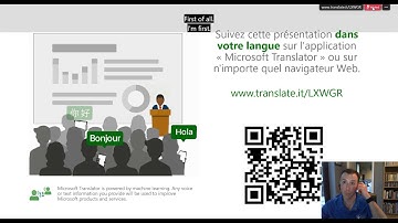 Walkthrough of PowerPoint Presentation Translator : real-time subtitles and language translation