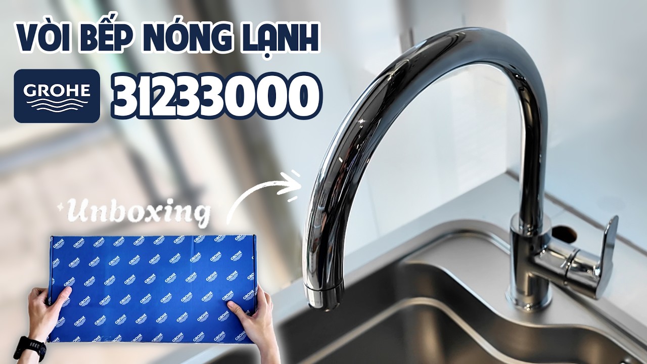 Vòi bếp nóng lạnh BauEdge GROHE 31233000