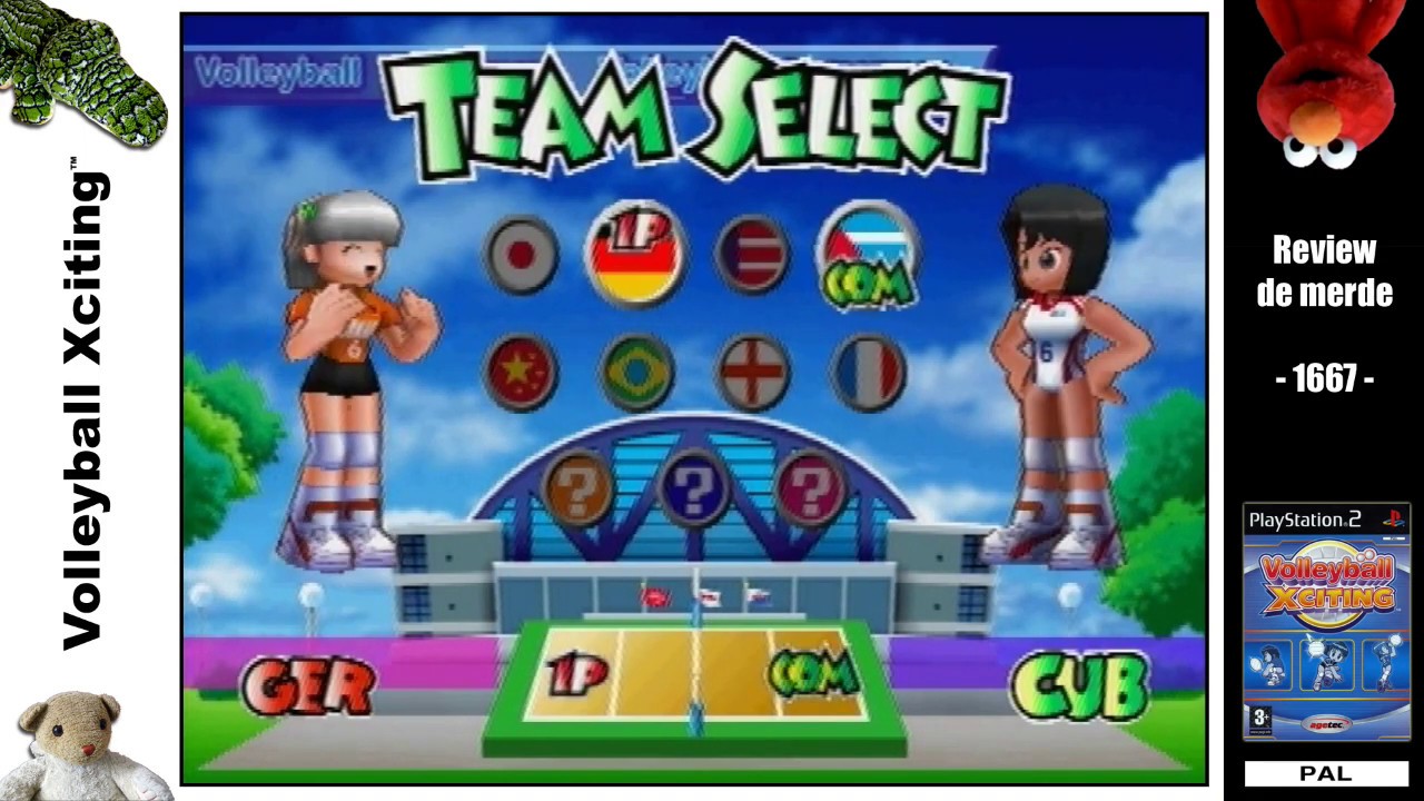Review de merde 1667 Volleyball Xciting [PS2] YouTube
