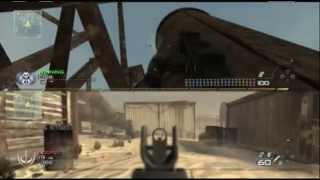 MW2: Splitscreen Throwing Knife Tricks